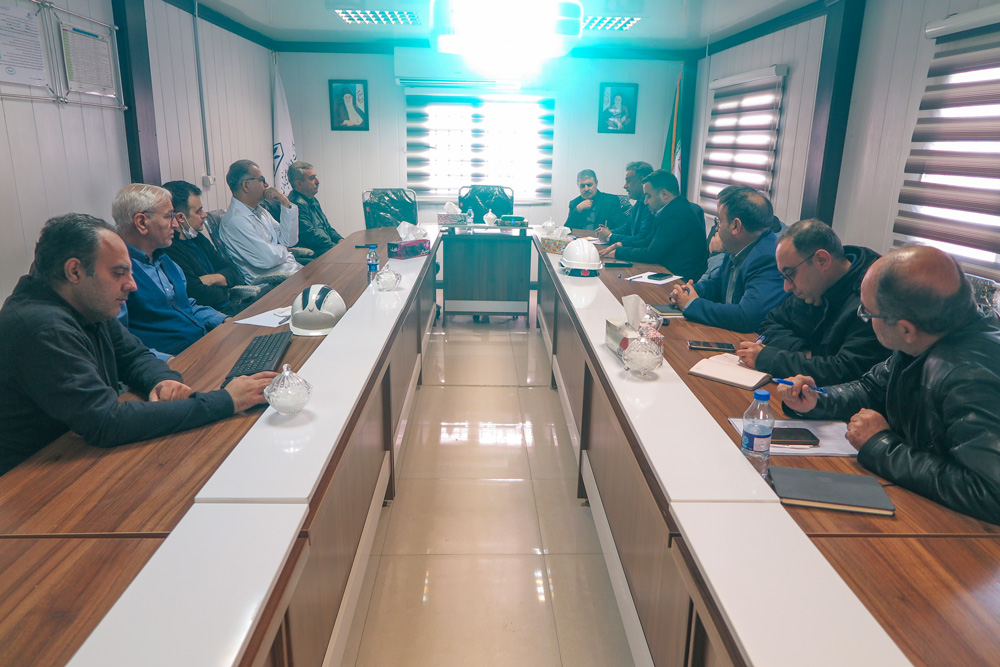 برگزاری جلسه بررسی پروژه‌های عمرانی بیمارستان شهدای هفتم تیر